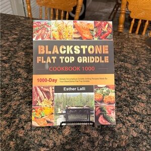 Blackstone Griddle Recipe Book in excellent condition